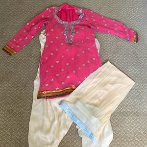 Indian salwar custom suit